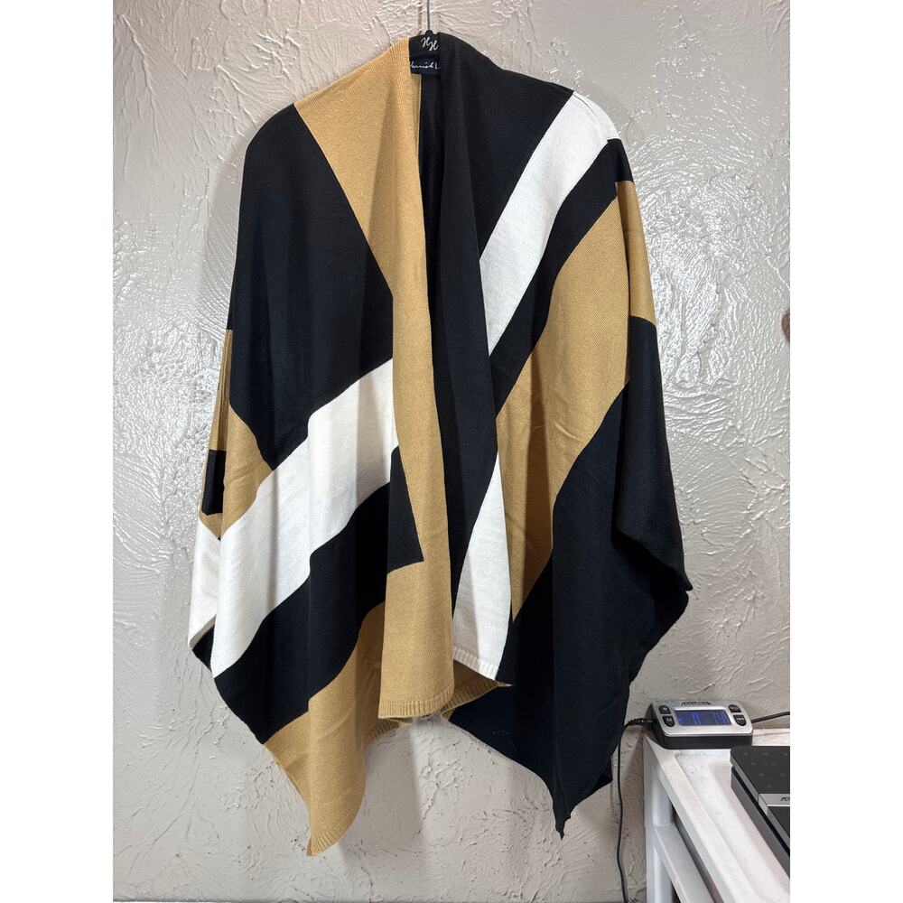 Parrish LA Stevie Poncho Rachel Zoe Curateur Box of Style‎ Fall NWT OS